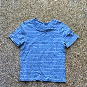 Old Navy Kids Heather Blue Striped Tee